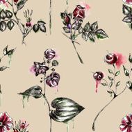 Seamless Floral Pattern N1395
