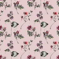 Seamless Floral Pattern N1396