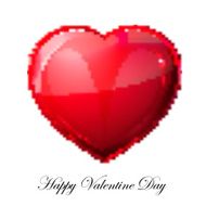 Happy valentines day cards with gift on background