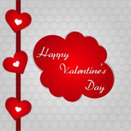 February 14 Happy Valentines Day Card N12