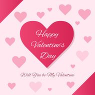 February 14 Happy Valentines Day Card N32