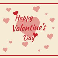 February 14 Happy Valentines Day Card N33