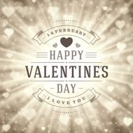 Happy Valentine&#039;s day Vector Background N4