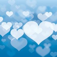 Abstract heart background in vector format N2