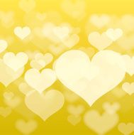 Abstract heart background in vector format N5
