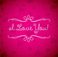 Valentine&#039;s Day card in vector format N3