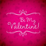 Valentine&#039;s Day card in vector format N4