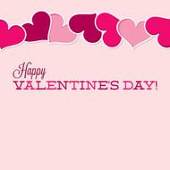 Vintage Typographic Valentine&#039;s Day card in vector format N2