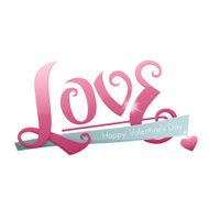 Large Inscription Love