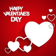 Happy Valentines Day Card Vector Illustration N21