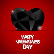 Happy Valentines Day Card Vector Illustration N24