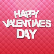 Happy Valentines Day Card Vector Illustration N40