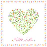 Romantic background with heart N2