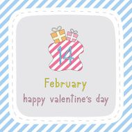 Happy valentine s day card7