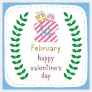 Happy valentine s day card5