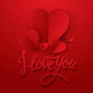 Valentine&#039;s Day cards Vector illustration N5