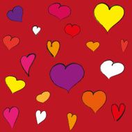 Seamless love pattern N20