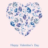 card of hearts for Valentine's Day N3
