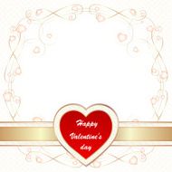 valentine's day greeting card N43