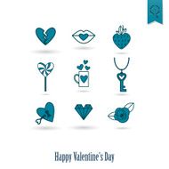 Happy Valentines Day Icons N517
