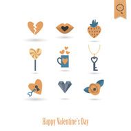 Happy Valentines Day Icons N518