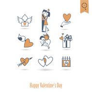 Happy Valentines Day Icons N519