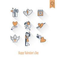 Happy Valentines Day Icons N524