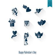 Happy Valentines Day Icons N529