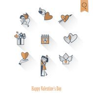 Happy Valentines Day Icons N530