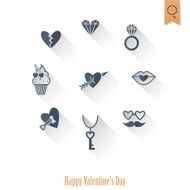 Happy Valentines Day Icons N531