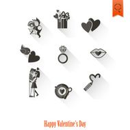 Happy Valentines Day Icons N533