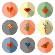Happy Valentines Day Icons N538
