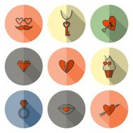 Happy Valentines Day Icons N539