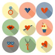 Happy Valentines Day Icons N541