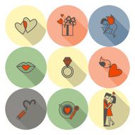 Happy Valentines Day Icons N542