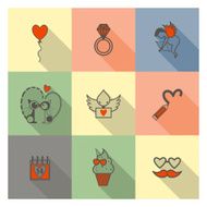 Happy Valentines Day Icons N544