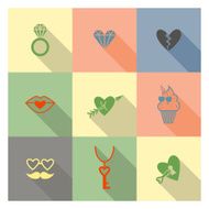 Happy Valentines Day Icons N548