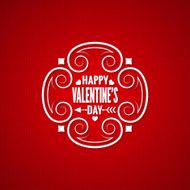 valentines day vintage design background