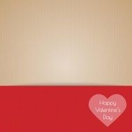 brown cardboard with happy valentine&#039;s day