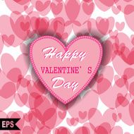 happy valentines day cards with heart on background N3