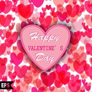 happy valentines day cards with heart on background N4