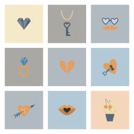 Happy Valentines Day Icons N566