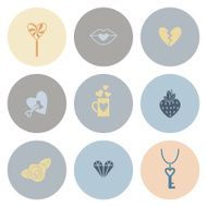 Happy Valentines Day Icons N572