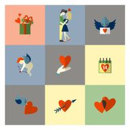 Happy Valentines Day Icons N573
