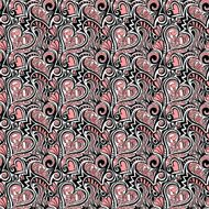 Love Valentine seamless pattern