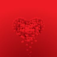 red valentine background