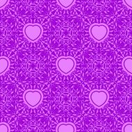 Seamless texture with heart N2
