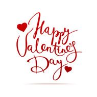 Happy Valentine&#039;s Day vector card