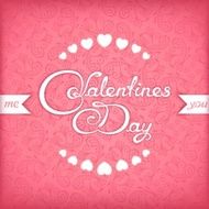 Valentines day title design