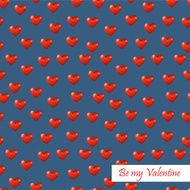 Seamless heart pattern set of 4 Great for your Valentine&#039; N2